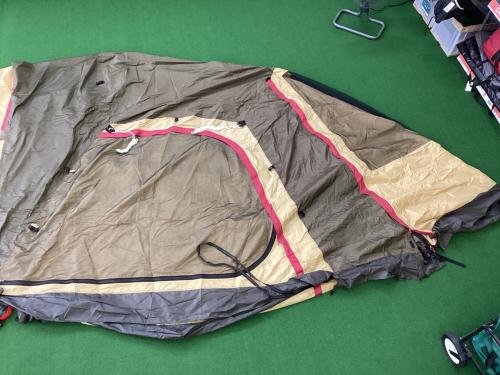 OGAWA (オガワ) ツールームテント 試し張り程度の使用感、スカート若干のヨゴレ有 2770 ポルヴェーラ34 約530×260×185(h)cm 2～4人用 程度A 程度A スカートあり