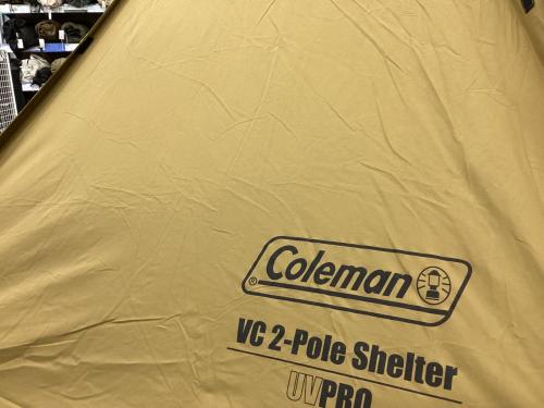 Coleman (コールマン) シェルター アルペン限定シェルター 小さなヨゴレ有 2000038562 VC2ポールシェルター 約630×340×210cm 3～4人用 程度A 程度A スカートあり