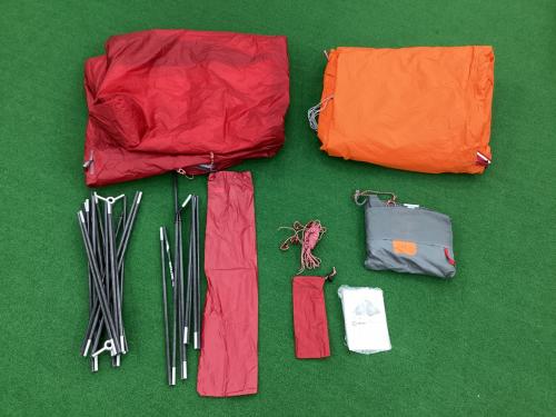 MSR (エムエスアール) ドームテント インナー小穴・ヨゴレ有 ＠ Access 3 178cm×213cm×119cm 2～3人用 程度B 程度B