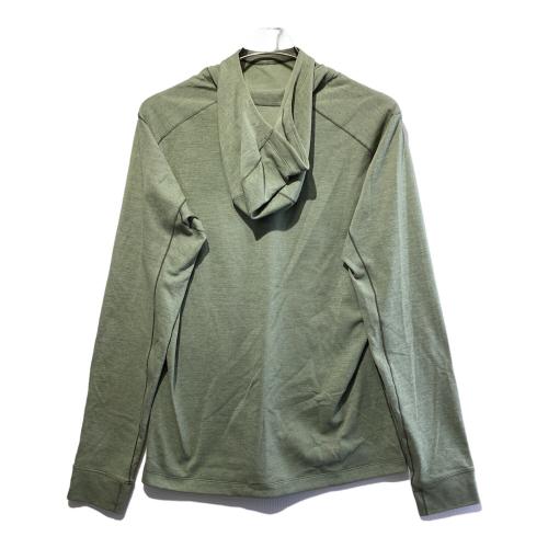 ARC'TERYX (アークテリクス) トレッキングウェア(その他) メンズ SIZE M クリームグリーン ＠ 27950 モータスARフーディ 国内代理店表記 有