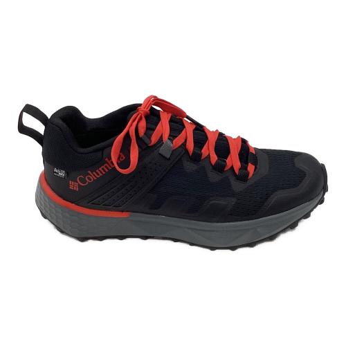 Columbia (コロンビア) トレッキングシューズ メンズ SIZE 26cm ブラック×レッド BM8538-010 セブンティーファイブ アウトドライ ローカット