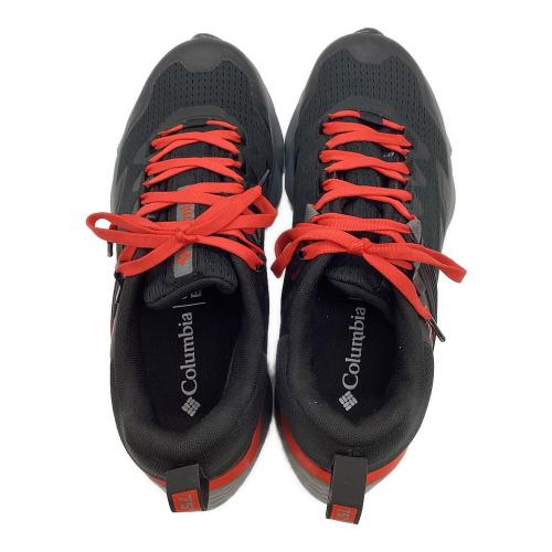 Columbia (コロンビア) トレッキングシューズ メンズ SIZE 26cm ブラック×レッド BM8538-010 セブンティーファイブ アウトドライ ローカット