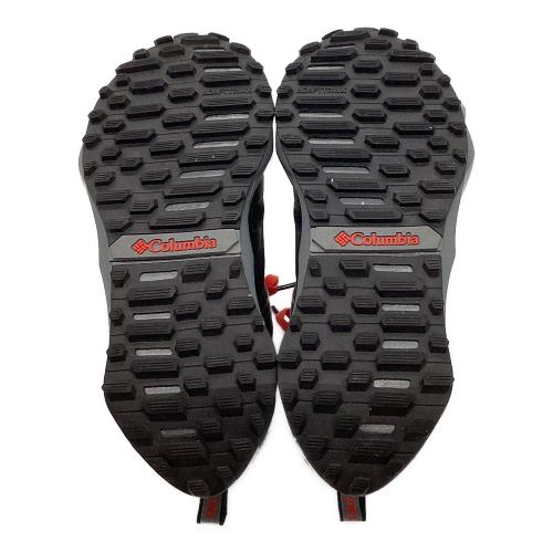 Columbia (コロンビア) トレッキングシューズ メンズ SIZE 26cm ブラック×レッド BM8538-010 セブンティーファイブ アウトドライ ローカット