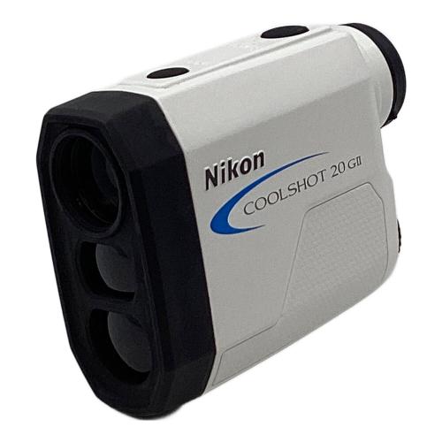 Nikon (ニコン) ゴルフ距離測定器 ホワイト COOLSHOT 20 GⅡ