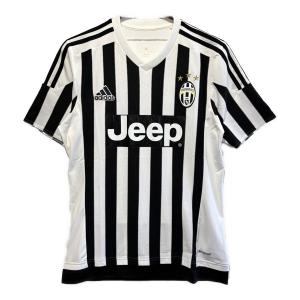 ユベントス サッカーユニフォーム メンズ SIZE L ブラック×ホワイト 15/16ホーム AA0336