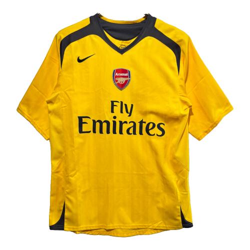 アーセナル サッカーユニフォーム メンズ SIZE M イエロー 05/06アウェイ