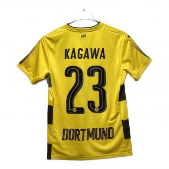 ドルトムント サッカーユニフォーム メンズ SIZE S イエロー 17/18ホーム 香川真司【23】