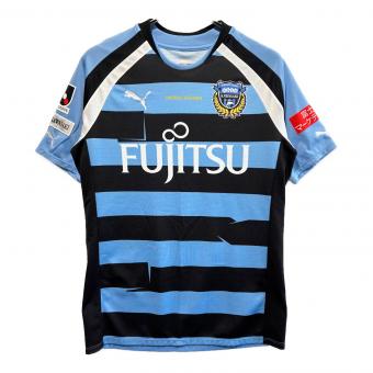 川崎フロンターレ (カワサキフロンターレ) サッカーユニフォーム メンズ SIZE L ブルー×ブラック 2012ホーム