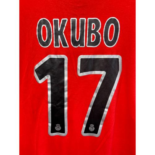 マジョルカ サッカーユニフォーム メンズ SIZE XXL レッド×ブラック 04/05ホーム 大久保嘉人【17】