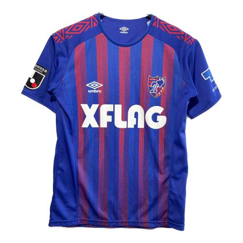 FC東京 (エフシートウキョウ) サッカーユニフォーム メンズ SIZE S ブルー×レッド 2020ホーム 三田啓貴【7】 UMBRO