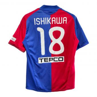 adidas (アディダス) サッカーユニフォーム メンズ SIZE L ブルー×レッド 10/11ホーム 石川直宏【18】 FC東京