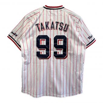 東京ヤクルトスワローズ (トウキョウヤクルトスワローズ) 応援グッズ Mサイズ ホワイト ユニフォーム 高津臣吾【99】