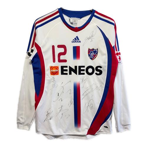 FC東京 (エフシートウキョウ) サッカーユニフォーム メンズ SIZE L ホワイト 2008年アウェイユニフォーム/【12】 366660