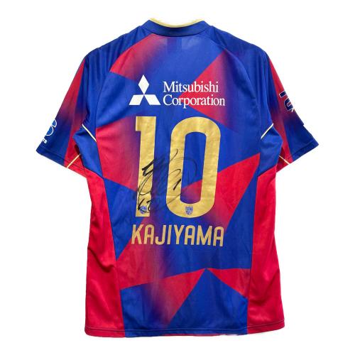 FC東京 (エフシートウキョウ) サッカーユニフォーム メンズ XO ブルー×レッド 2018 ユニフォーム ホーム 半袖 レプリカ 20周年 梶山陽平【10】引退年 UMBRO UDS6819H