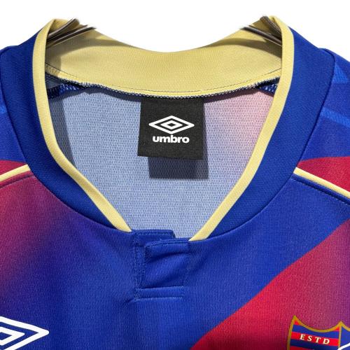 FC東京 (エフシートウキョウ) サッカーユニフォーム メンズ XO ブルー×レッド 2018 ユニフォーム ホーム 半袖 レプリカ 20周年 梶山陽平【10】引退年 UMBRO UDS6819H