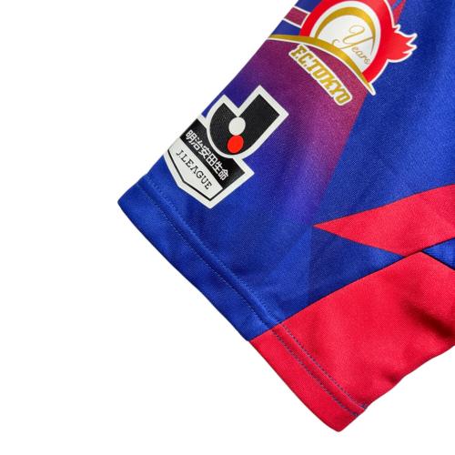 FC東京 (エフシートウキョウ) サッカーユニフォーム メンズ XO ブルー×レッド 2018 ユニフォーム ホーム 半袖 レプリカ 20周年 梶山陽平【10】引退年 UMBRO UDS6819H