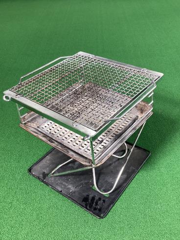 Snow peak (スノーピーク) 焚火台 ベースプレートスタンドL/M付 焚火台