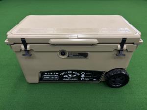 FIELDOOR (フィールドア) ノーザンクーラーボックス クーラーボックス ホイールタイプ 66.2L/70QT ベージュ