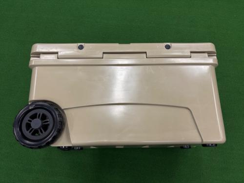FIELDOOR (フィールドア) ノーザンクーラーボックス クーラーボックス ホイールタイプ 66.2L/70QT ベージュ