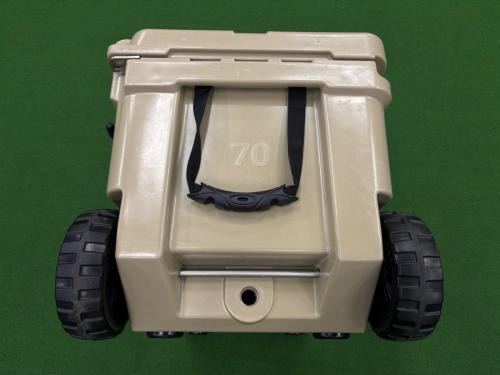 FIELDOOR (フィールドア) ノーザンクーラーボックス クーラーボックス ホイールタイプ 66.2L/70QT ベージュ