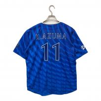 横浜DeNAベイスターズ (ヨコハマディーエヌエーベイスターズ) 応援グッズ Lサイズ ブルー 2024年ビジターユニフォーム ユニフォーム 東克樹 【11】