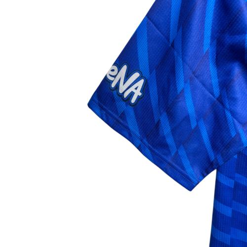 横浜DeNAベイスターズ (ヨコハマディーエヌエーベイスターズ) 応援グッズ Lサイズ ブルー 2024年ビジターユニフォーム ユニフォーム 東克樹 【11】