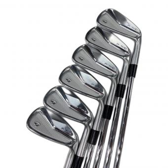 TaylorMade (テーラーメイド) アイアンセット ソケット浮き有 P・7MC フレックス【S】 Dynamic Gold EX TOUR ISSUE S200 6本セット(5/6/7/8/9/PW) 非純正グリップ良好