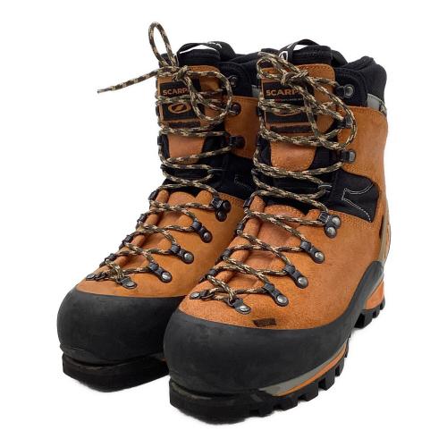 SCARPA (スカルパ) トレッキングシューズ メンズ SIZE 26.5cm(EU43) オレンジ×ブラック 87501 モンブランGTX 厳冬期用 GORE-TEX