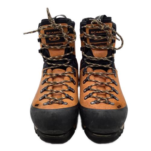 SCARPA (スカルパ) トレッキングシューズ メンズ SIZE 26.5cm(EU43) オレンジ×ブラック 87501 モンブランGTX 厳冬期用 GORE-TEX