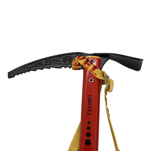 GRIVEL (グリベル) ピッケル 60cm レッド×ブラック ネパール SA