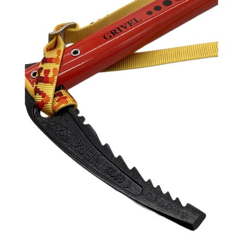 GRIVEL (グリベル) ピッケル 60cm レッド×ブラック ネパール SA