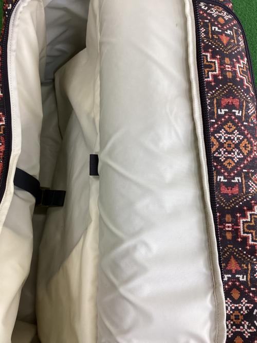 THE NORTH FACE (ザ ノース フェイス) ボストンバッグ HS SNACKLE BOX　レッド タンドリースパイスレッドプリント NF0A2SD3