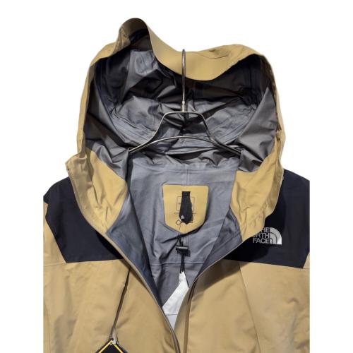 THE NORTH FACE トレッキングウェア(ジャケット) メンズ SIZE S ベージュ×ブラック スタッフサック付 E ヨゴレ有 NP11503 クライムライトジャケット GORE-TEX 国内代理店表記 有