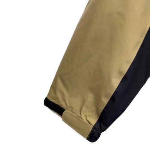 THE NORTH FACE トレッキングウェア(ジャケット) メンズ SIZE S ベージュ×ブラック スタッフサック付 E ヨゴレ有 NP11503 クライムライトジャケット GORE-TEX 国内代理店表記 有