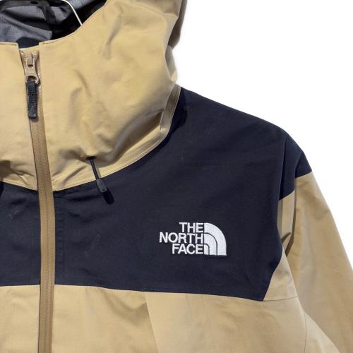 THE NORTH FACE トレッキングウェア(ジャケット) メンズ SIZE S ベージュ×ブラック スタッフサック付 E ヨゴレ有 NP11503 クライムライトジャケット GORE-TEX 国内代理店表記 有