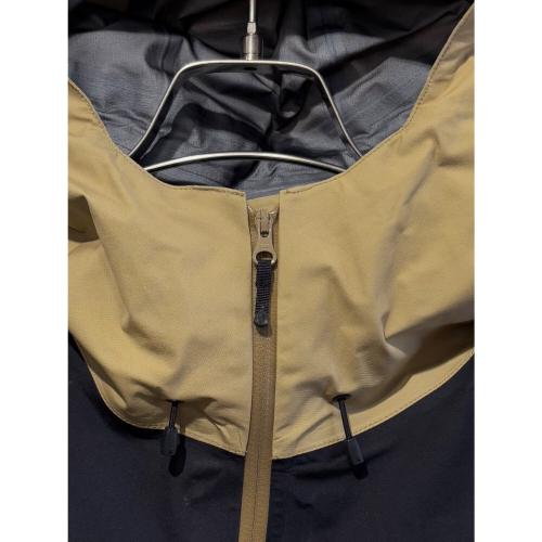 THE NORTH FACE トレッキングウェア(ジャケット) メンズ SIZE S ベージュ×ブラック スタッフサック付 E ヨゴレ有 NP11503 クライムライトジャケット GORE-TEX 国内代理店表記 有