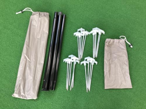 DOD (ディーオーディー) モノポールテント T6-662-GY ヤドカリテント 約460×460×300cm 3～5人用 程度B 程度B