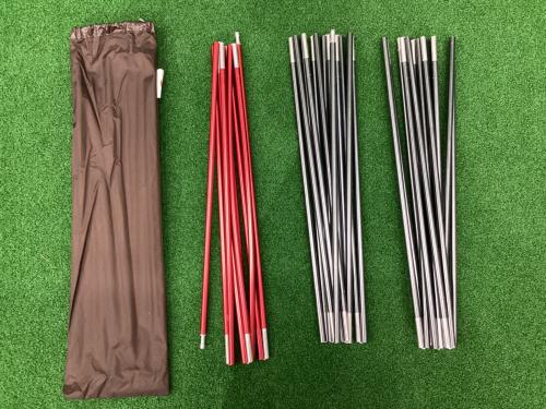 Naturehike (ネイチャーハイク) ドームテント ヨゴレ有 ペグ16 ロープ6 Hiby3