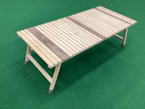 196 (イチキューロク) アウトドアテーブル 2つ折りウッドテーブル KUROSON400 F ウッド