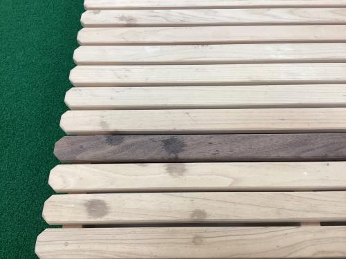 196 (イチキューロク) アウトドアテーブル 2つ折りウッドテーブル KUROSON400 F ウッド