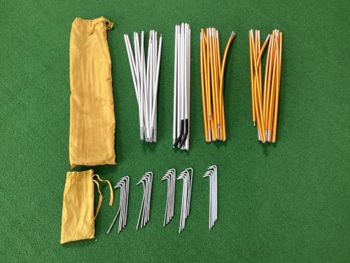 THE NORTH FACE (ザ ノース フェイス) ドームテント ヨゴレ有 KAIJU 6 305×264×203cm 2～4人用 程度B 程度B スカートなし