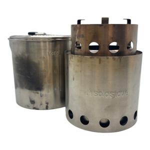 焚火台 E ソロストーブ ライト+ポット900