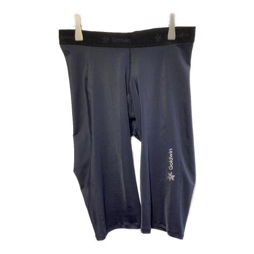 GOLDWIN (ゴールドウイン) コンプレッションタイツ メンズ SIZE L ブラック コンプレッションハーフタイツ GC04366