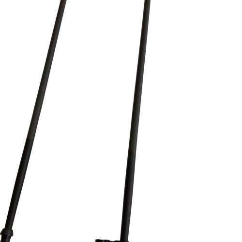 MSR (エムエスアール) トレッキングポール ブラック×レッド カーボン バスケット欠品 ダイナロックアッセント （Ｌ）