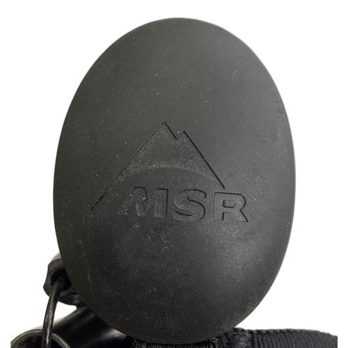 MSR (エムエスアール) トレッキングポール ブラック×レッド カーボン バスケット欠品 ダイナロックアッセント （Ｌ）