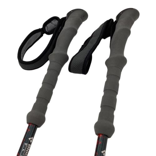 BLACK DIAMOND (ブラックダイヤモンド) トレッキングポール 59-125cnm ブラック×レッド 2本セット トレイルコンパクト