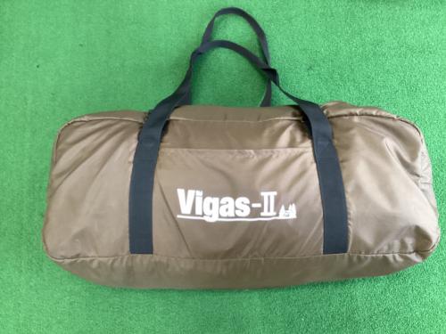 OGAWA (オガワ) ドームテント ヨゴレ・フライシート下部1cm程の穴有 2653 ヴィガスⅡ 約356×258×192㎝ 2～3人用 程度B 程度B スカートあり