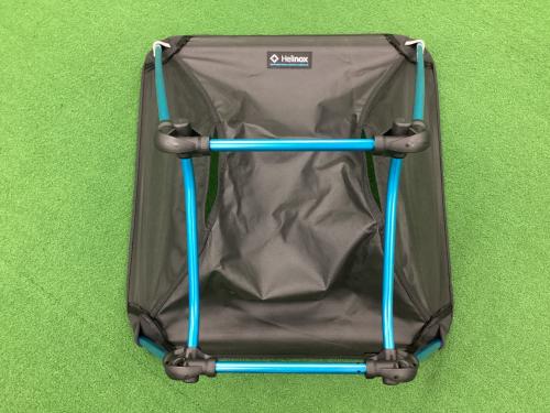 Helinox (ヘリノックス) アウトドアチェア ブラック×スカイブルー グランドチェア