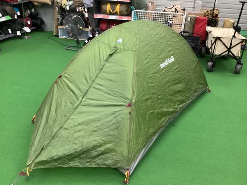 mont-bell (モンベル) 登山用テント フットプリントヨゴレ有・補修用ポール欠品 1122649 ステラリッジテント2 約210×130×105(h)cm 1～2人用 程度A 程度A スカートなし