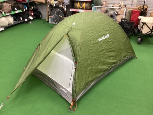 mont-bell (モンベル) 登山用テント フットプリントヨゴレ有・補修用ポール欠品 1122649 ステラリッジテント2 約210×130×105(h)cm 1～2人用 程度A 程度A スカートなし